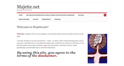 Desktop Screenshot of majette.net