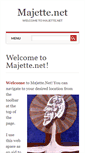 Mobile Screenshot of majette.net